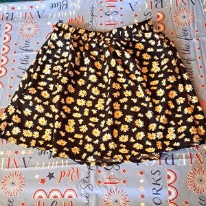 Womens Sunflowers Skirt